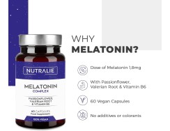 NUTRALIE, Melatonina Complex, 60 cápsulas