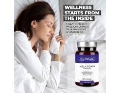 NUTRALIE, Melatonina Complex, 60 cápsulas