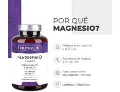 Nutralie Magnesium Complex, 120 cápsulas