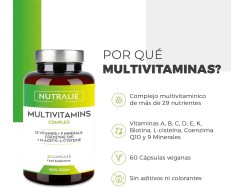 Nutralie Multivitaminas Complex, 60 cápsulas