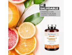 Nutralie Vitamina C 1000MG, 180 cápsulas
