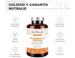Nutralie Vitamina C 1000MG, 180 cápsulas