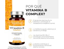 Nutralie Vitamina B Complex, 90 cápsulas