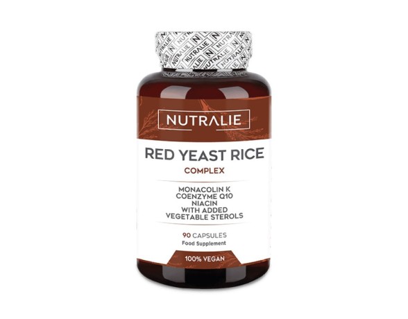Nutralie Red Yeast Rice (Levadura de Arroz Rojo) Complex, 90 cápsulas