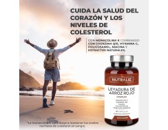 Nutralie Red Yeast Rice (Levadura de Arroz Rojo) Complex, 90 cápsulas