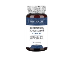 Nutralie Biprotics 30 Cepas Complex, 60 cápsulas