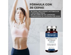 Nutralie Biprotics 30 Cepas Complex, 60 cápsulas