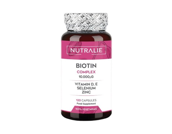 Nutralie Biotina Complex, 120 cápsulas