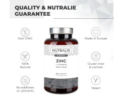 Nutralie Zinc + Vitamina B6, 120 cápsulas