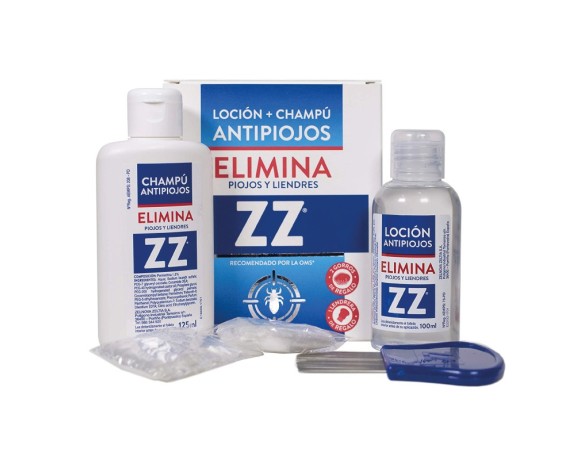 ZZ Kit Antipiojos, Loción (100ml) + Champú (125ml)