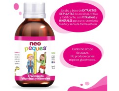 Neo Peques Crecimiento Vitaminas y Minerales, 150ml