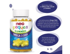 Neo Peques Gummies Omega 3 DHA, 30 gummies