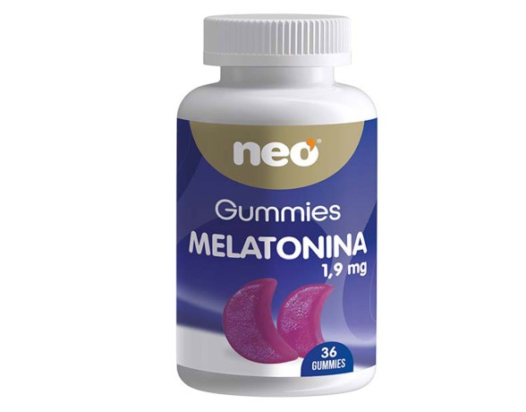 Neo Gummies Melatonina 1,9mg, 36 gummies