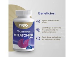 Neo Gummies Melatonina 1,9mg, 36 gummies