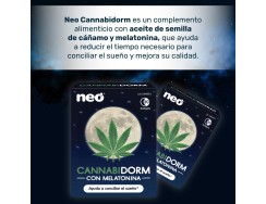 Neo Cannabidorm con Melatonina, 30 softgels