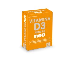 Neo Vitamina D3 4000ui, 30 cápsulas