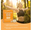 Neo Vitamina D3 4000ui, 30 cápsulas