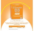 Neo Vitamina D3 4000ui, 30 cápsulas