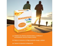 Neo Magnesio + Vitamina B6, 30 cápsulas