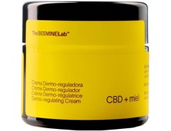 The(BEEMINE)Lab Crema Dermo-reguladora CBD + miel, 45 ml