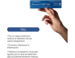 The(BEEMINE)Lab Alivium CBD Efecto Frío, 75ml