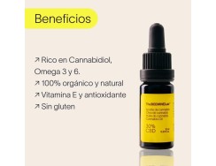 The(BEEMINE)Lab Aceite de Cannabis 30%CBD + Vitamina E, 10ml