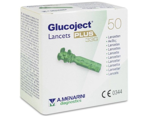 Glucoject Lancets Plus