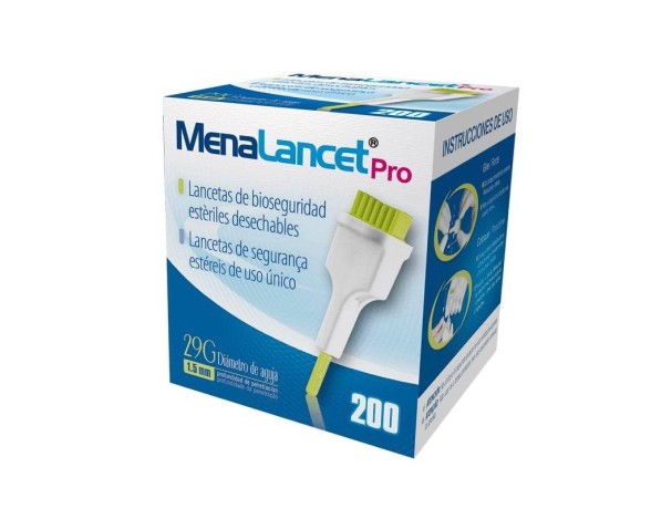 Menarini Menalancet Pro 29G, 200 uds