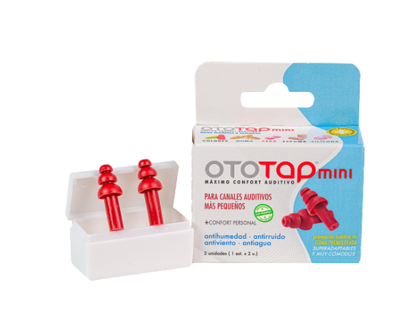 Ototap Tapones de Goma Premoldeada Mini