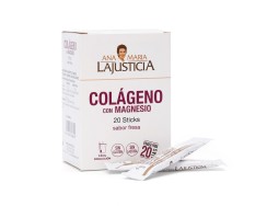 COLAGENO CON MAGNESIO Sabor fresa (20 sticks)