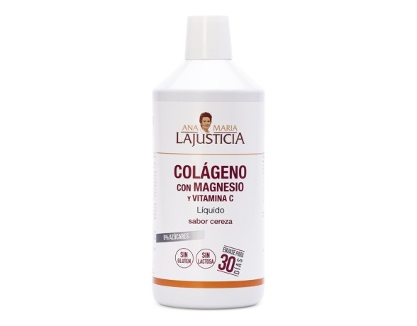 COLAGENO CON MAGNESIO + VIT.C Sabor cereza (1L) - Líquido