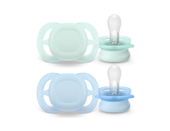 PHILIPS AVENT 2 Chupetes Ultra Start 0-2M liso niño