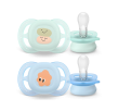 PHILIPS AVENT 2 Chupetes Ultra Start 0-2M deco niño