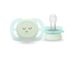 PHILIPS AVENT 2 Chupetes Ultra Start Nighttime 0-2M niño