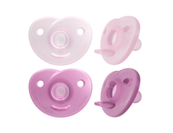 PHILIPS AVENT 2 Chupetes Soothie 0-6M niña