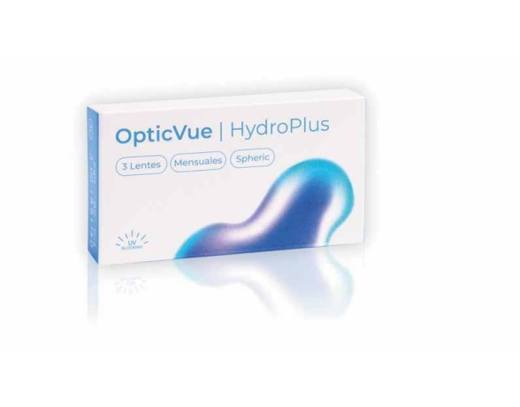 OPTICVUE Hydro Plus 3 lentes MENSUAL